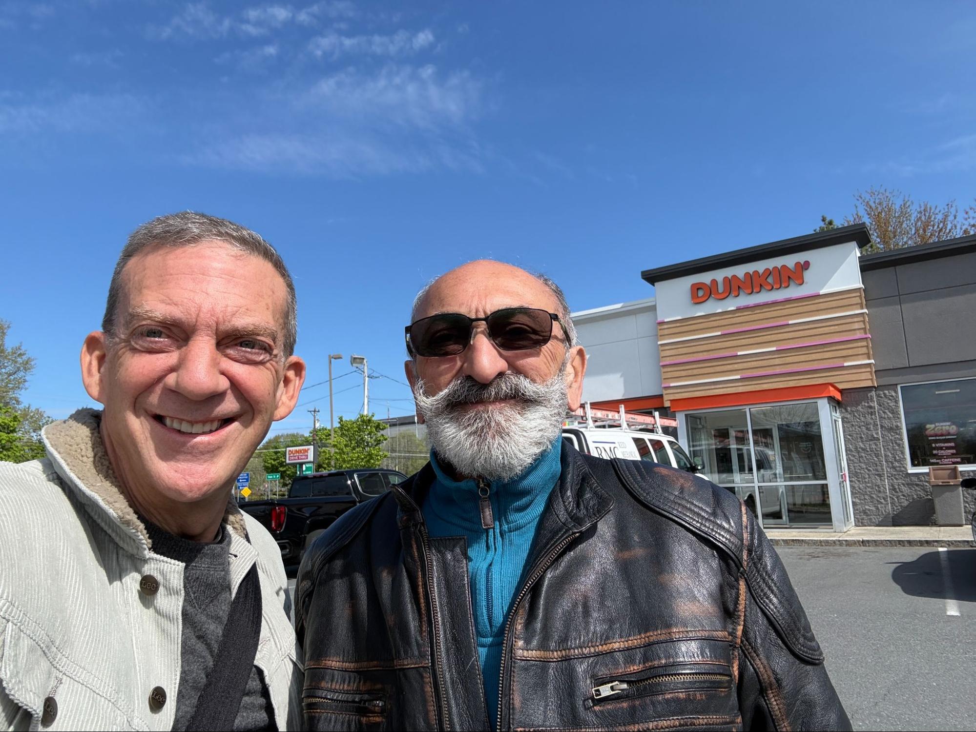 Dan Kelly with Frank Bertolino