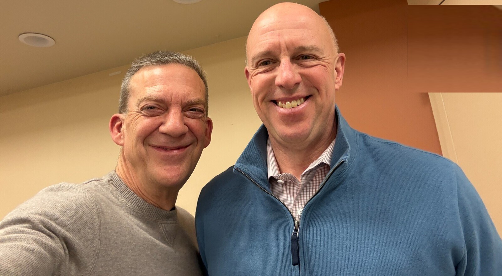 Dan Kelly with Mike Kennealy